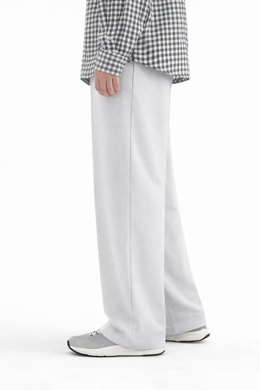 Pleated Relaxed Slate Grey Trouser